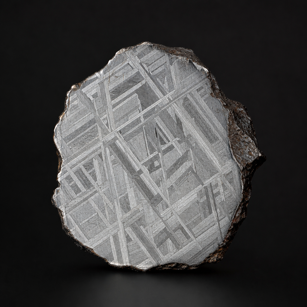 Campo del Cielo Meteorite Slice — Pre-Solar / Solar System Formation specimen for sale